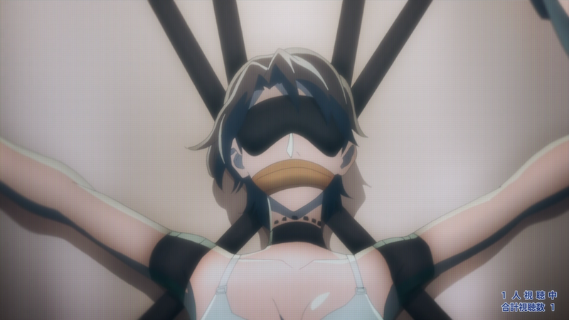 Muffled screams. Unsure if coming from character having legs cut off or from traumatised viewer.